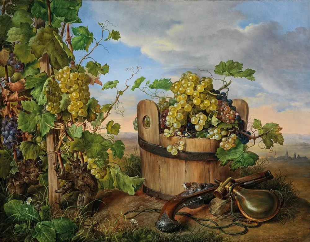 Pintar por números Uvas y escopeta – foto 2