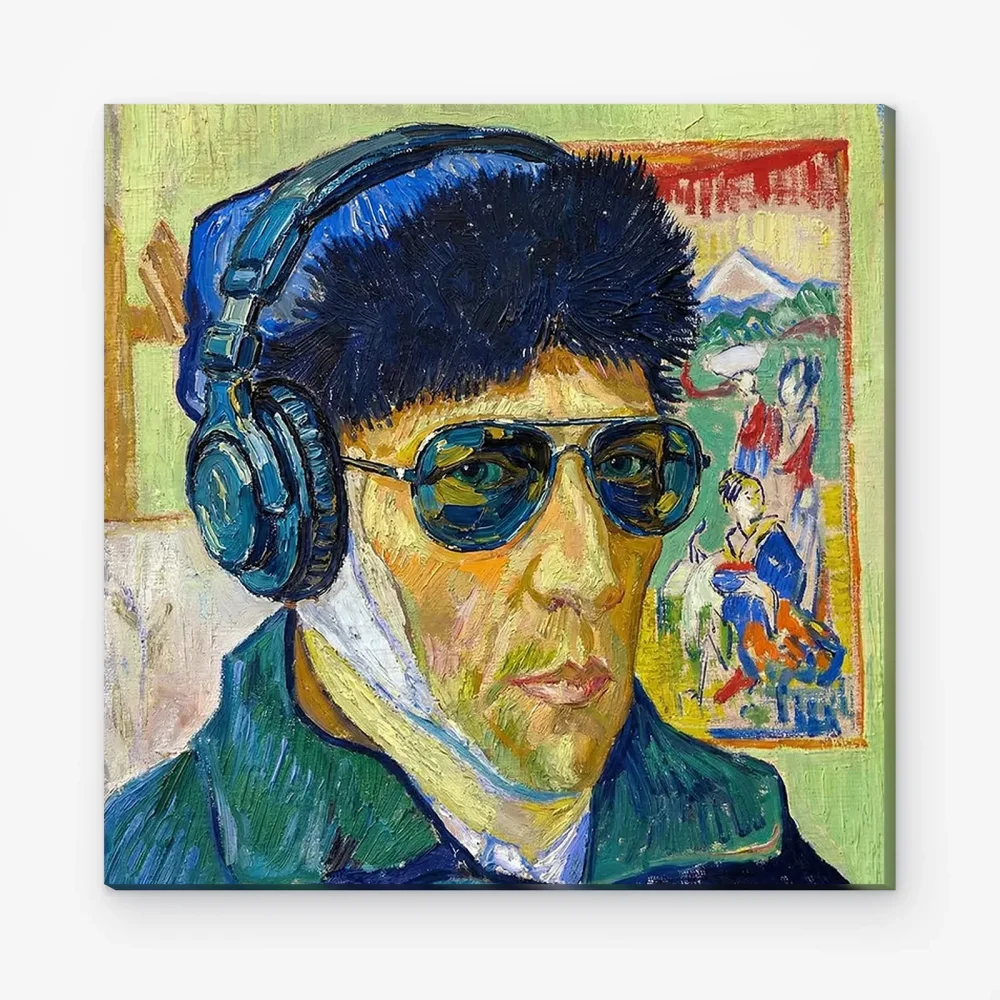 Pintar por Números - Van Gogh con auriculares Beats