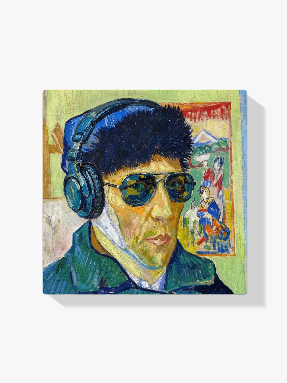 Pintar por números Van Gogh con auriculares Beats