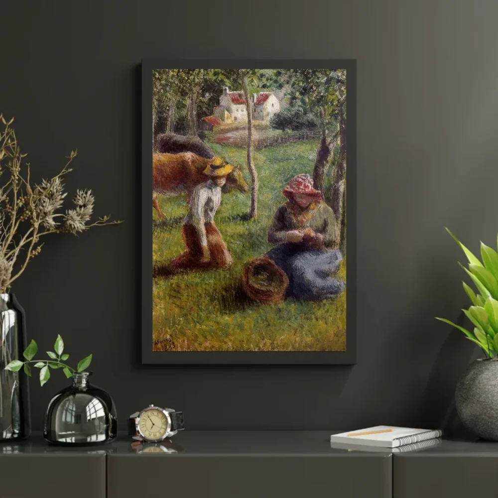 Pintar por números Vaquero - Camille Pissarro – foto 3