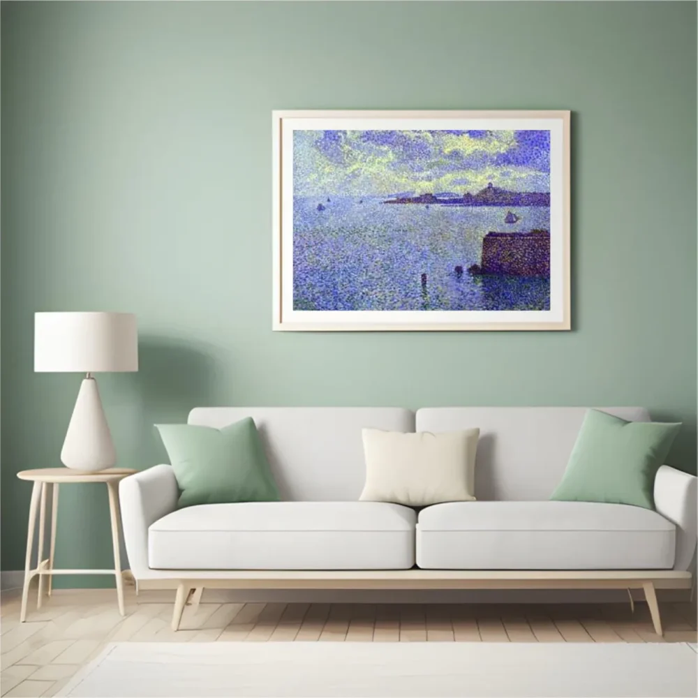 Pintar por números Veleros y estuario – foto 4