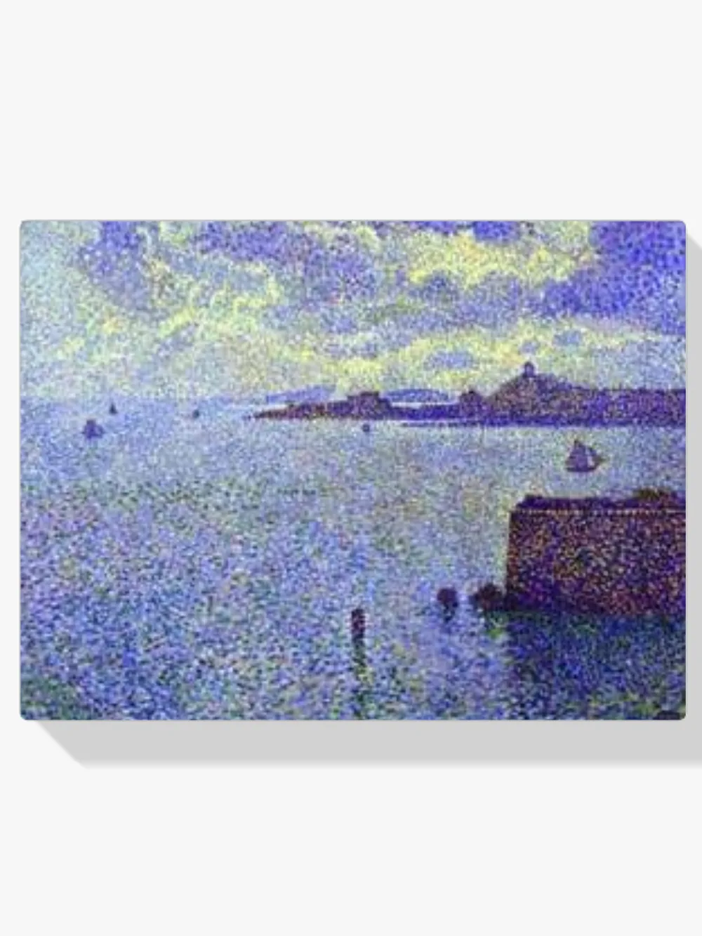 Pintar por números Veleros y estuario