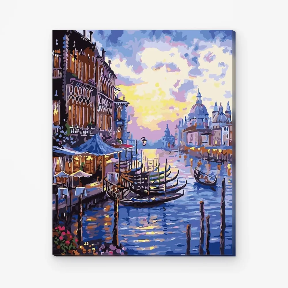 Pintar por Números - Venecia - Canales