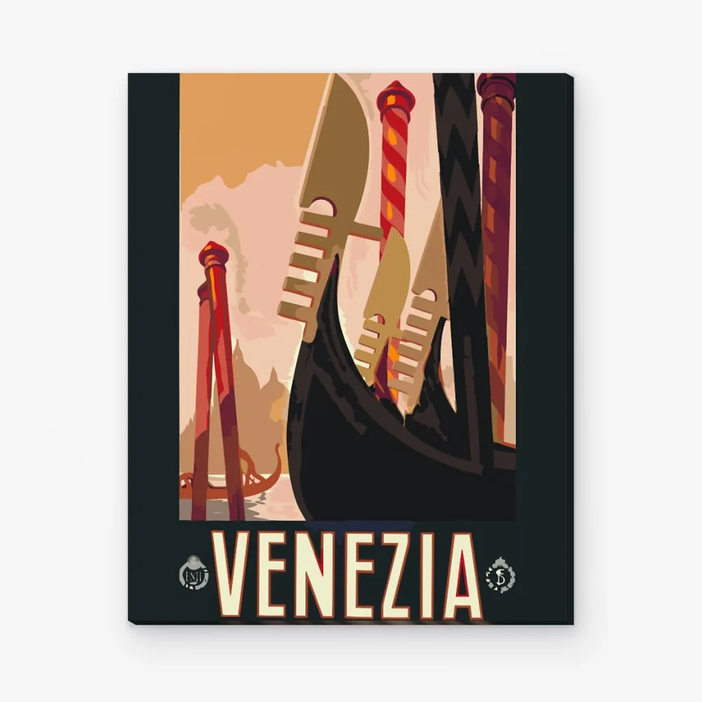 Pintar por Números - Venecia - Ciudades