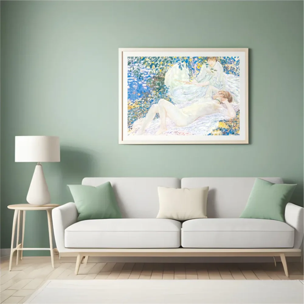 Pintar por números Verano - Frederick Carl Frieseke – foto 4