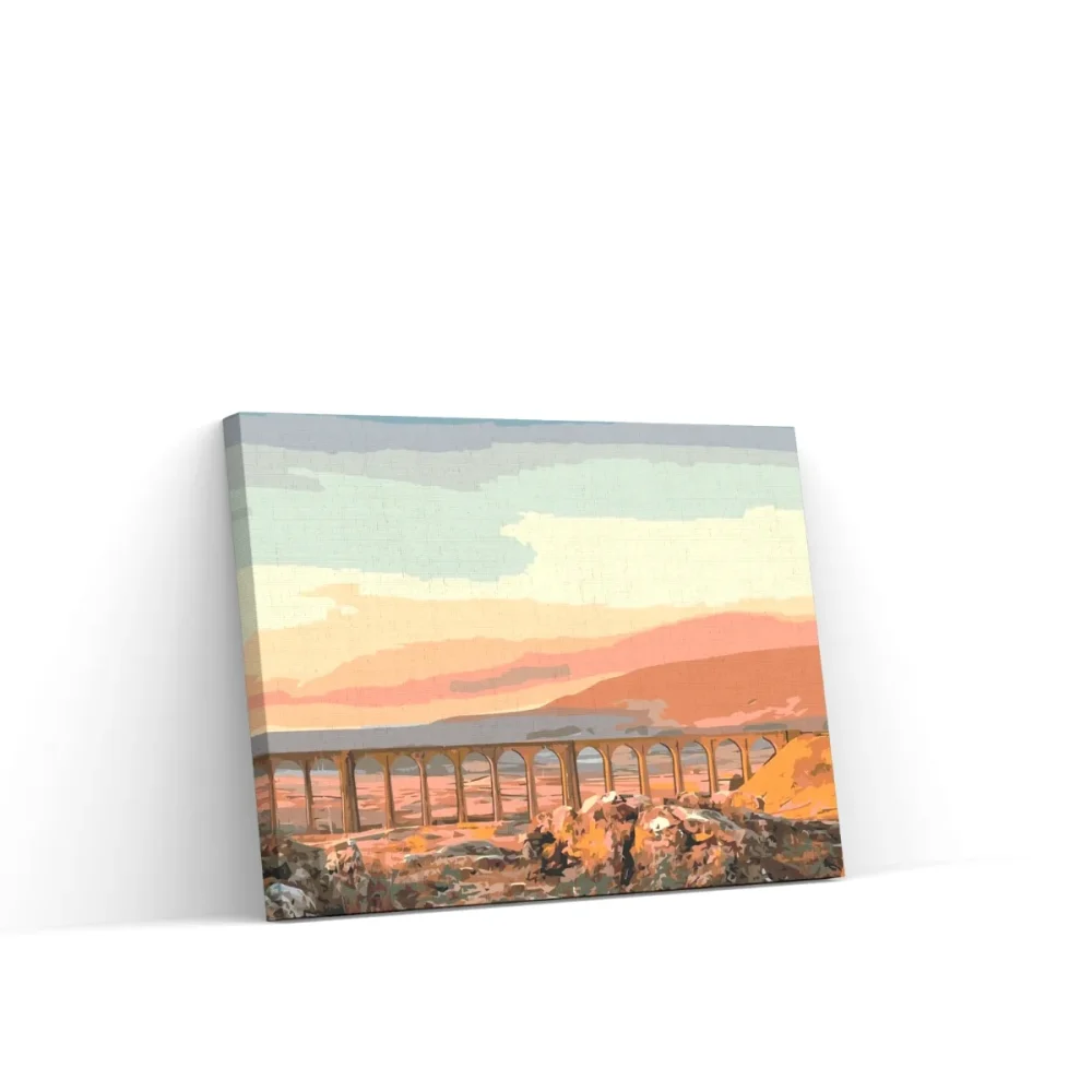 Pintar por números Viaducto de Ribblehead