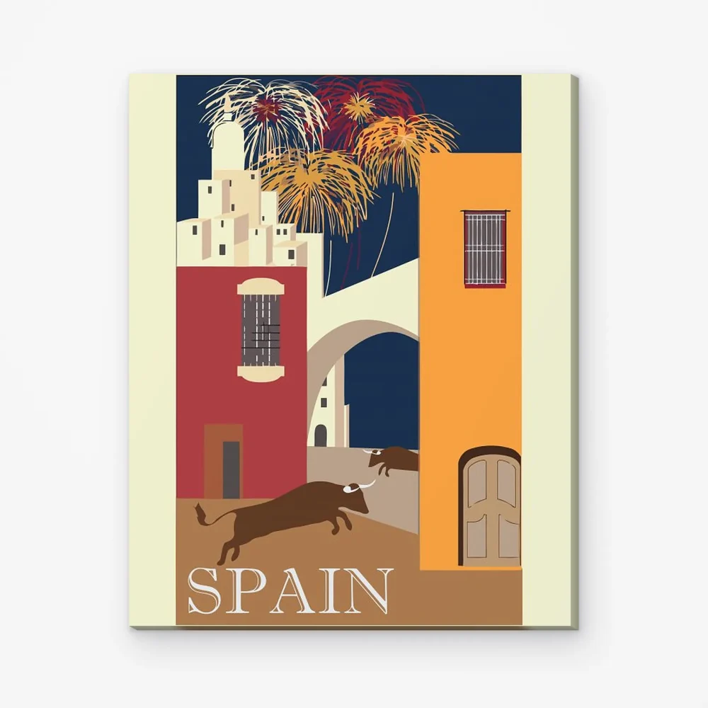 Pintar por Números - Viajando por España