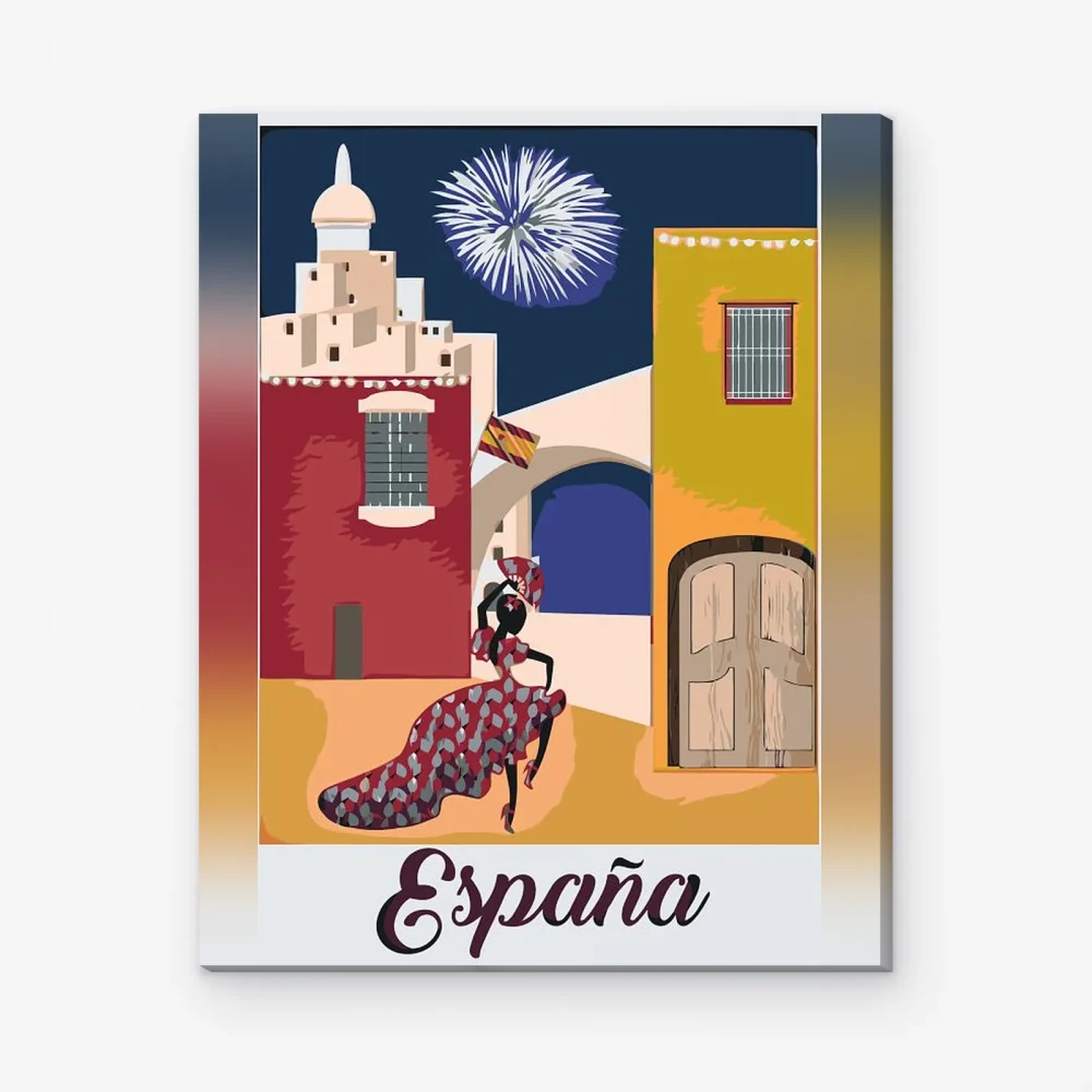 Pintar por Números - Viajando por España 2