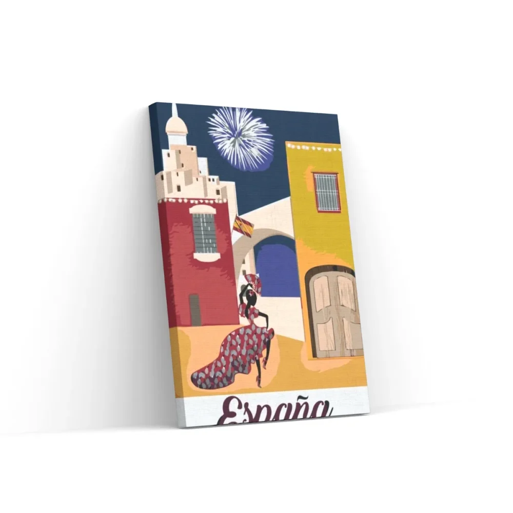Pintar por números Viajando por España 2