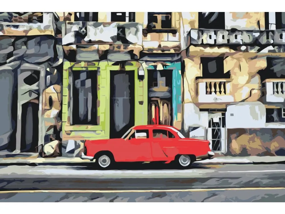 Pintar por números Viaje en coche por Cuba – foto 2