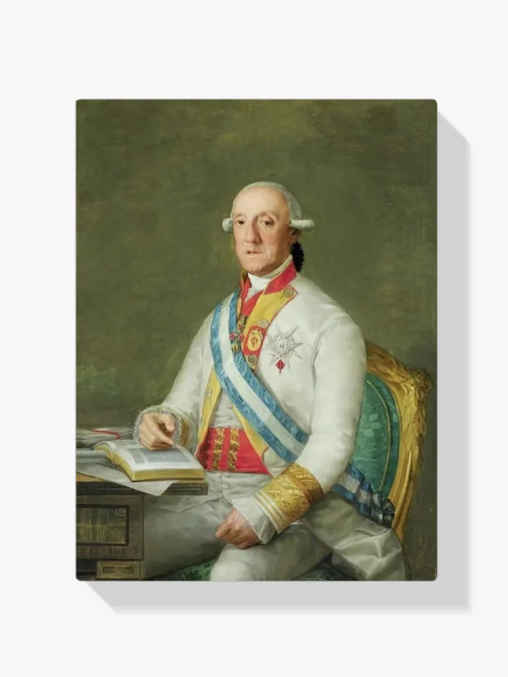 Pintar por números Vicente María de Vera de Aragón, duque de la Roca