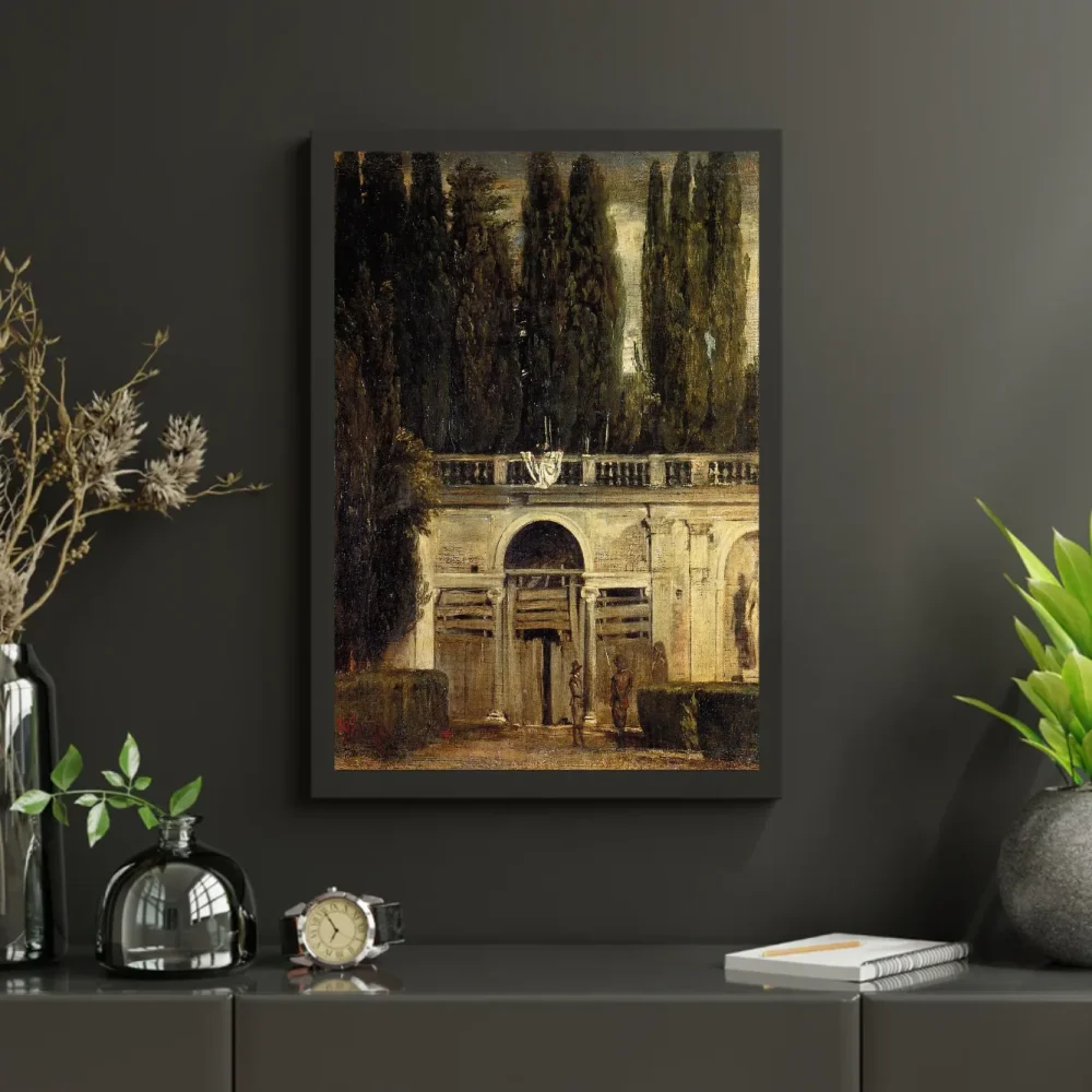 Pintar por números Villa Medici en Roma (fachada de la gruta-logia) – foto 3