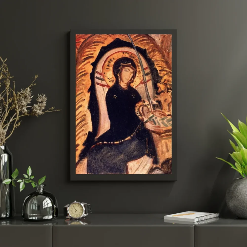 Pintar por números Virgen con el Niño – foto 3