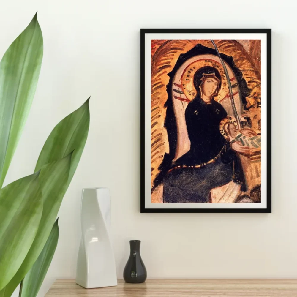 Pintar por números Virgen con el Niño – foto 4