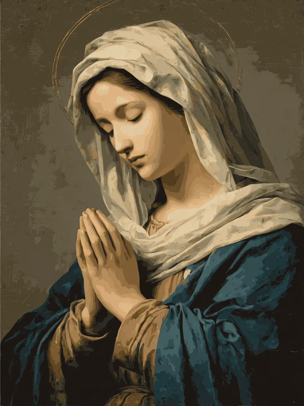 Pintar por números Virgen de los Dolores – foto 2