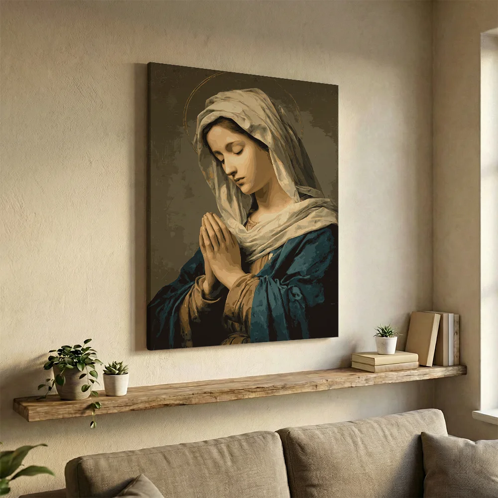 Pintar por números Virgen de los Dolores – foto 3