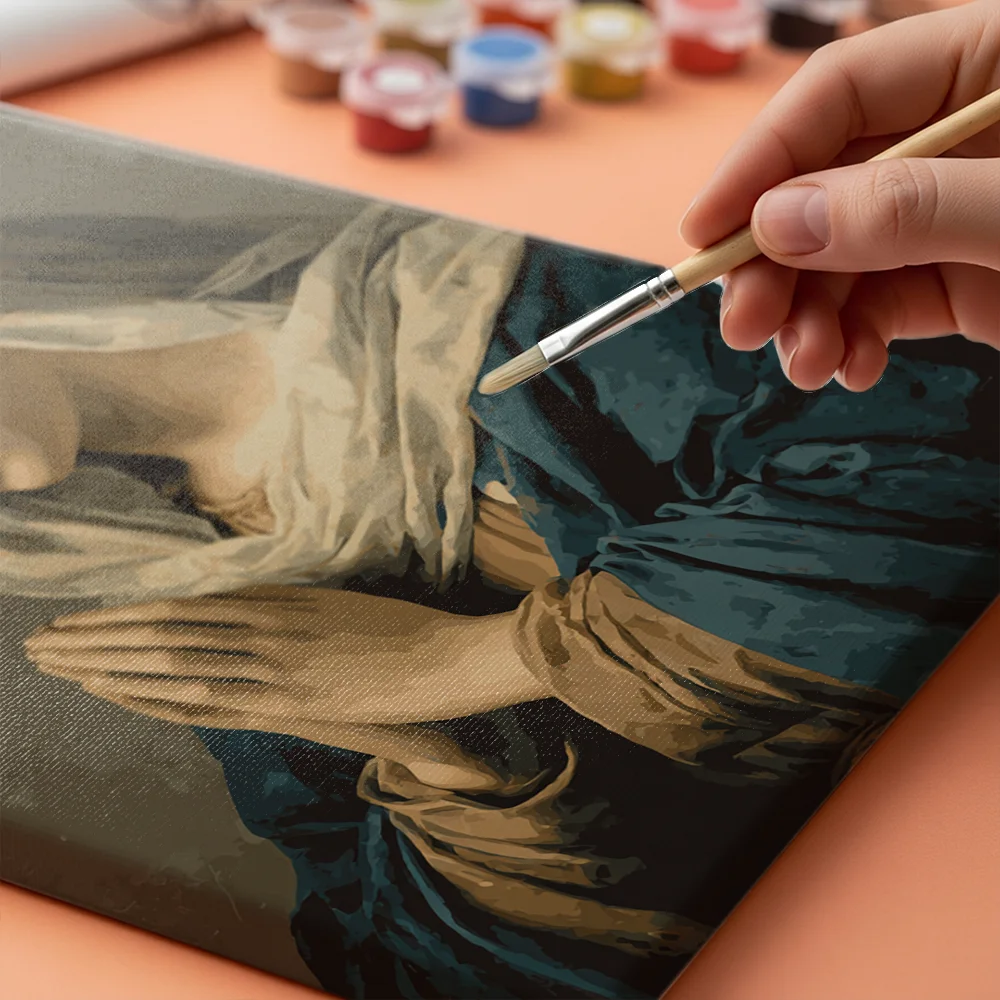 Pintar por números Virgen de los Dolores – foto 4