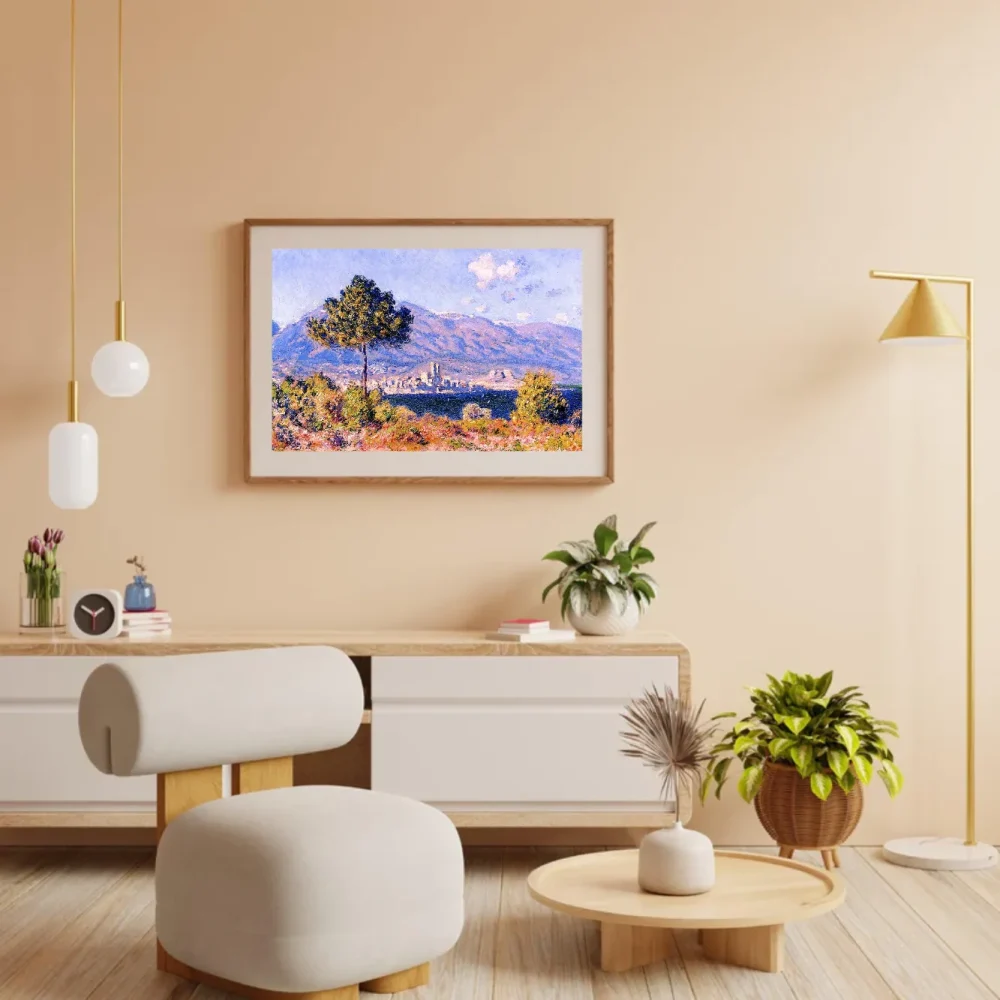 Pintar por números Vista de Antibes desde la meseta – foto 3