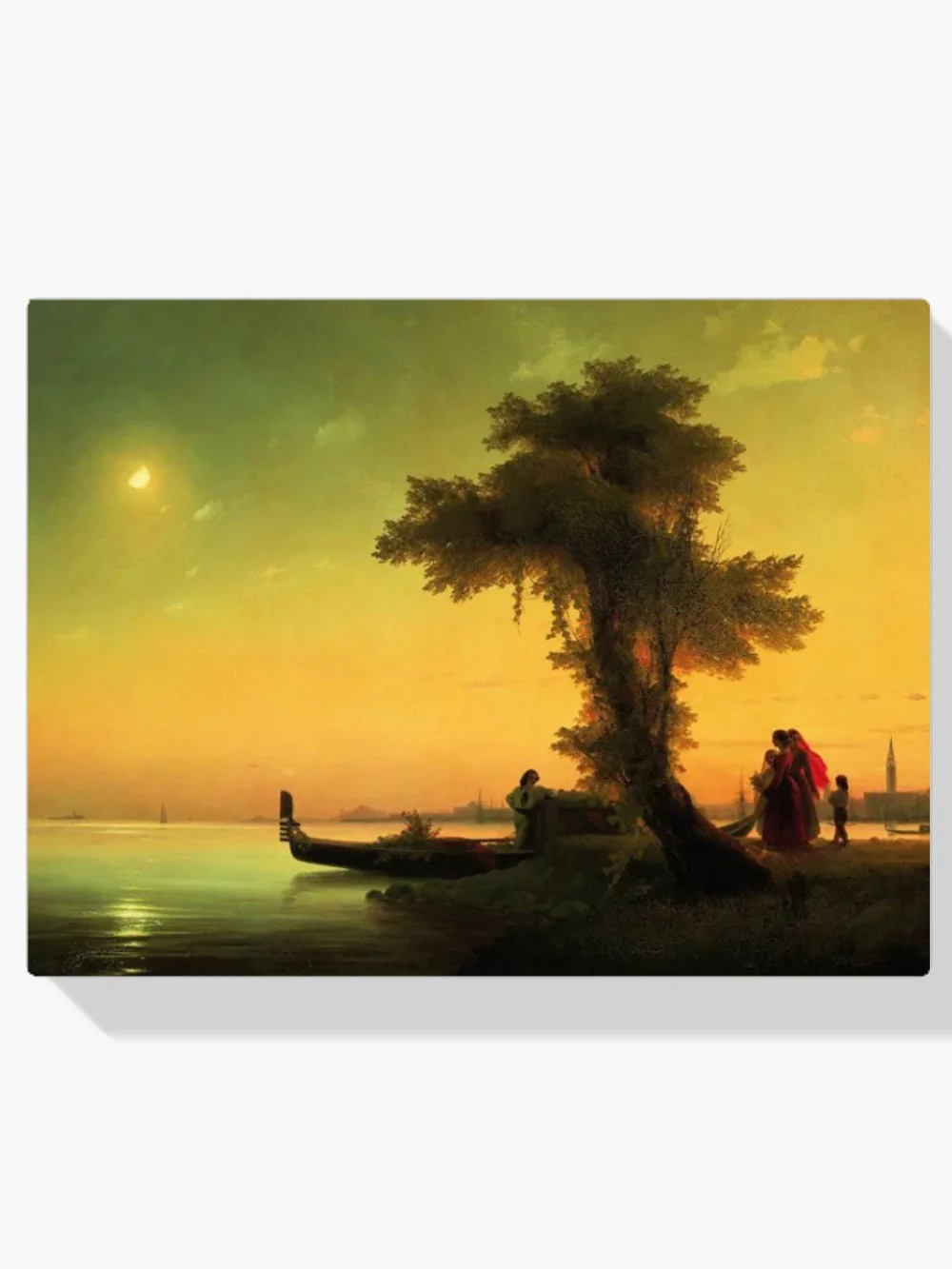 Pintar por números Vista de la laguna de Venecia