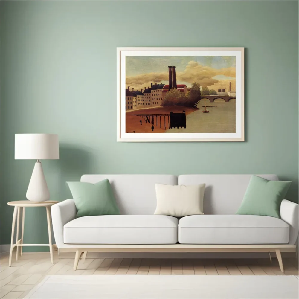 Pintar por números Vista de las afueras de París – foto 4