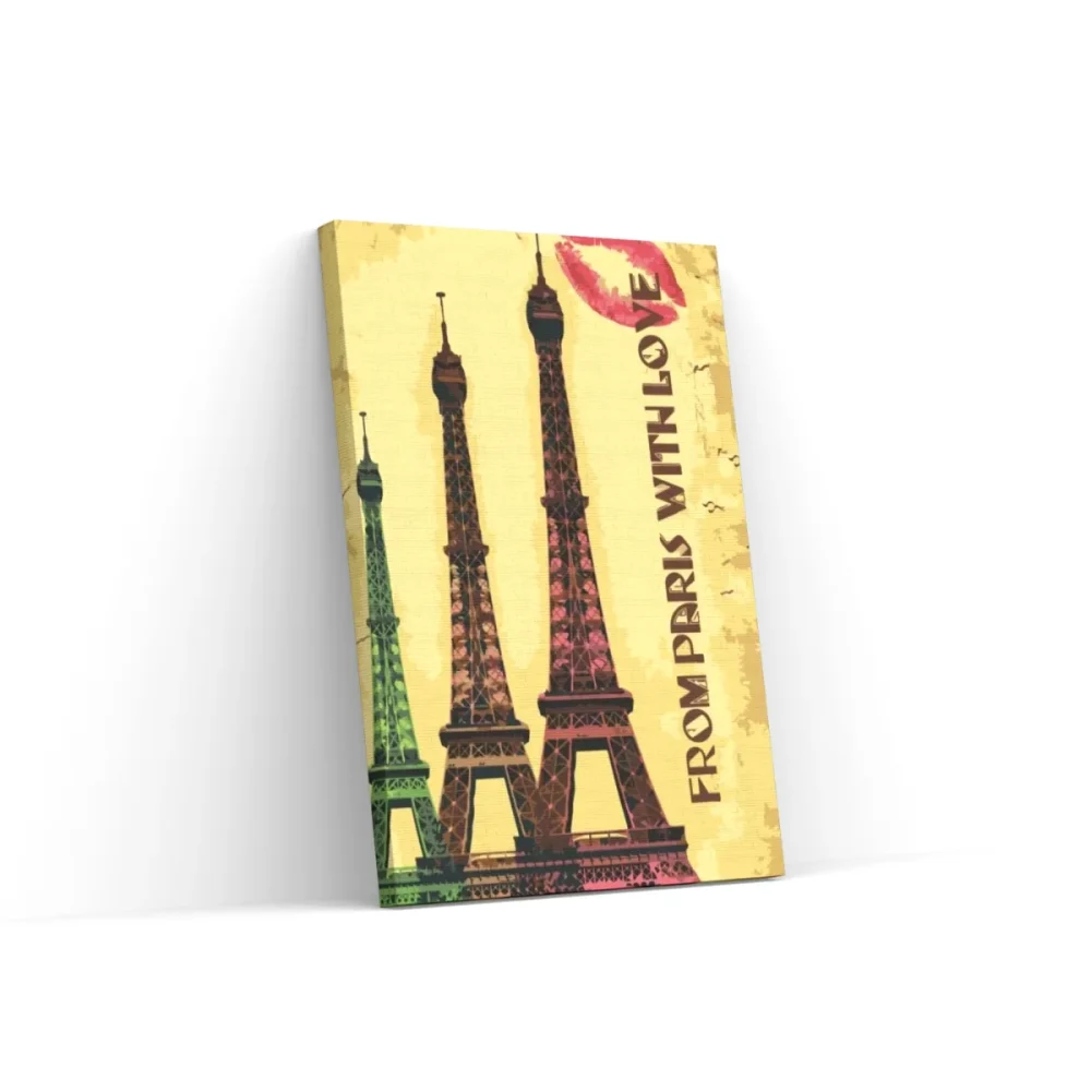 Pintar por números Vista de París