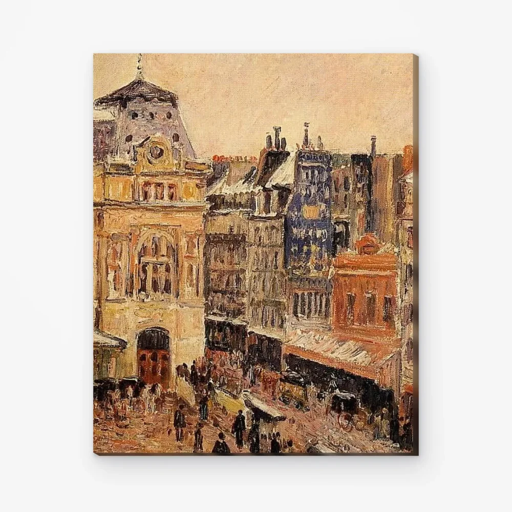 Pintar por Números - Vista de París, rue d'Amsterdam