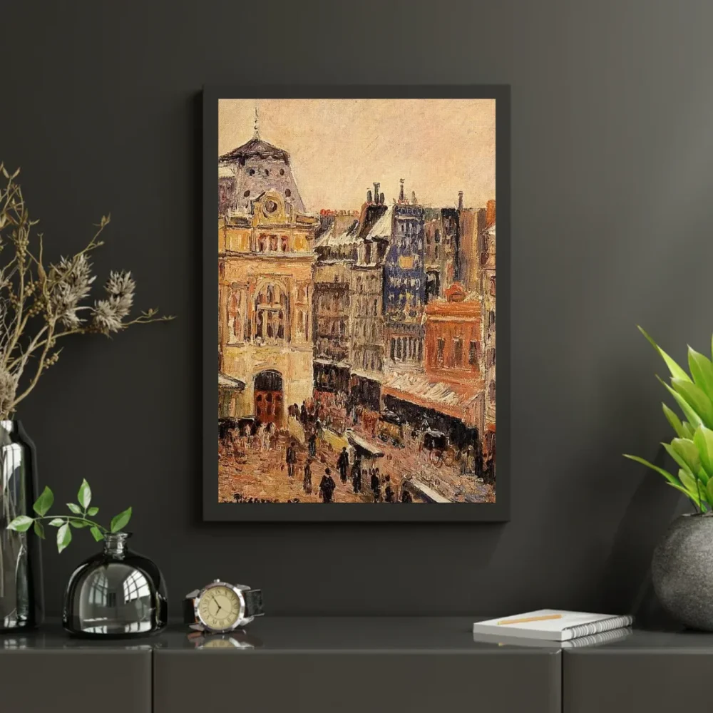 Pintar por números Vista de París, rue d'Amsterdam – foto 3