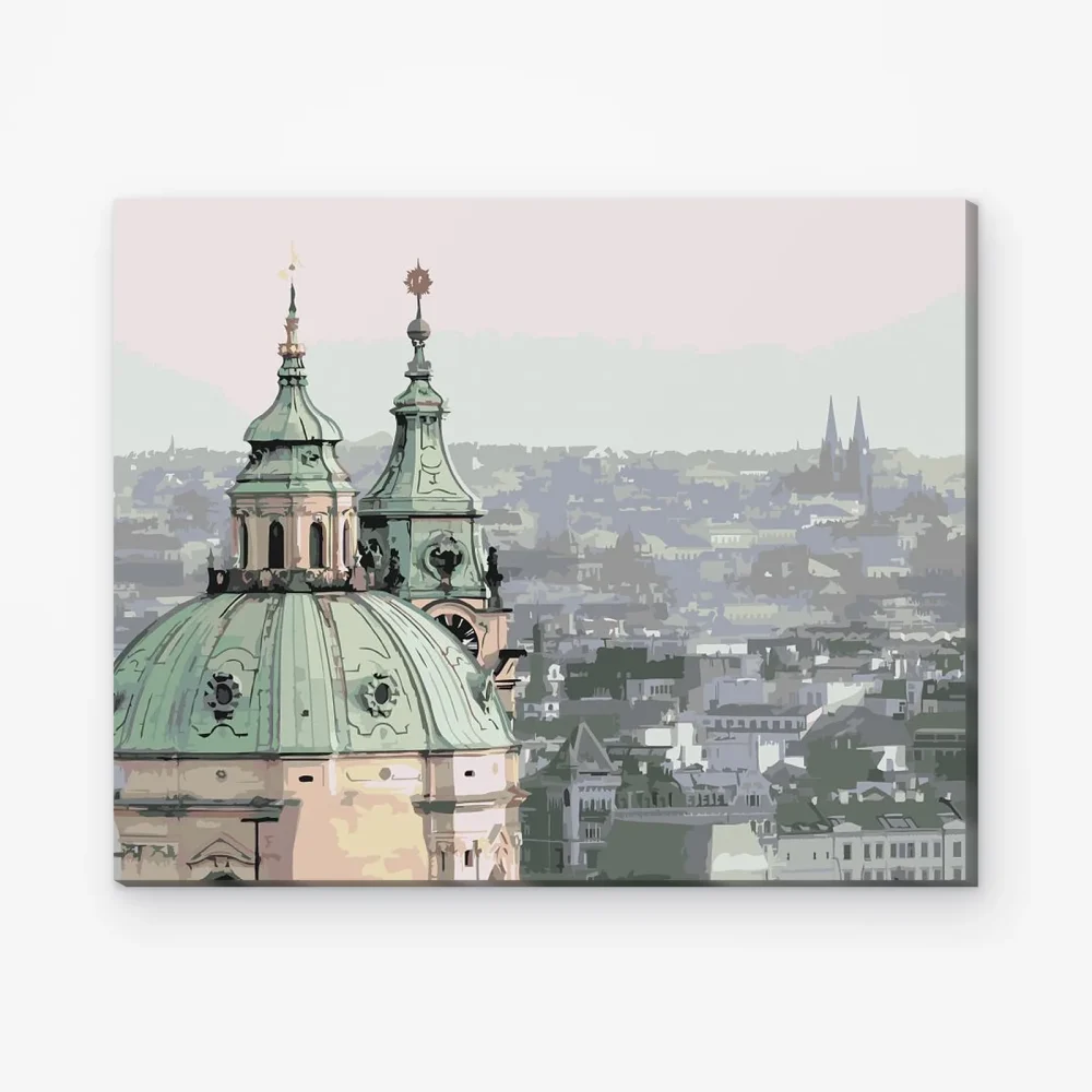 Pintar por Números - Vista de Praga