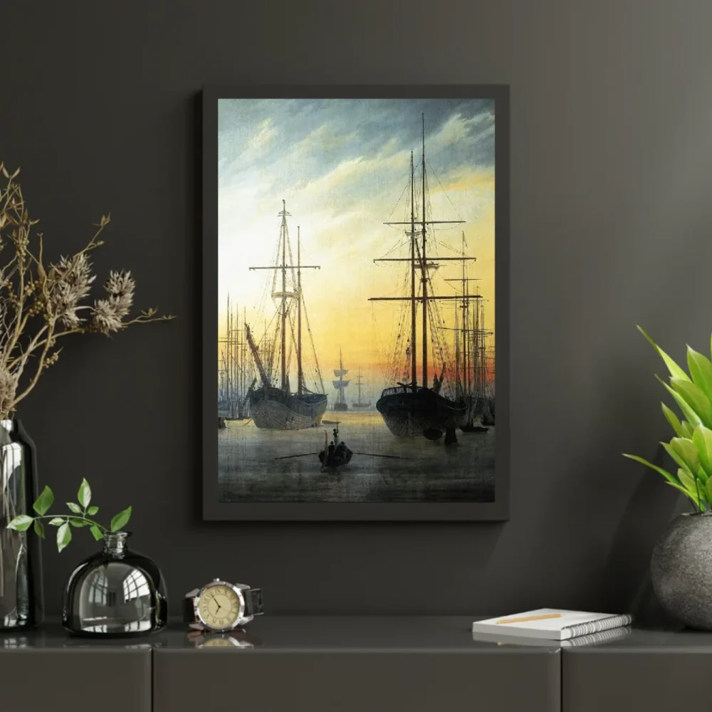 Pintar por números Vista de un puerto – foto 3