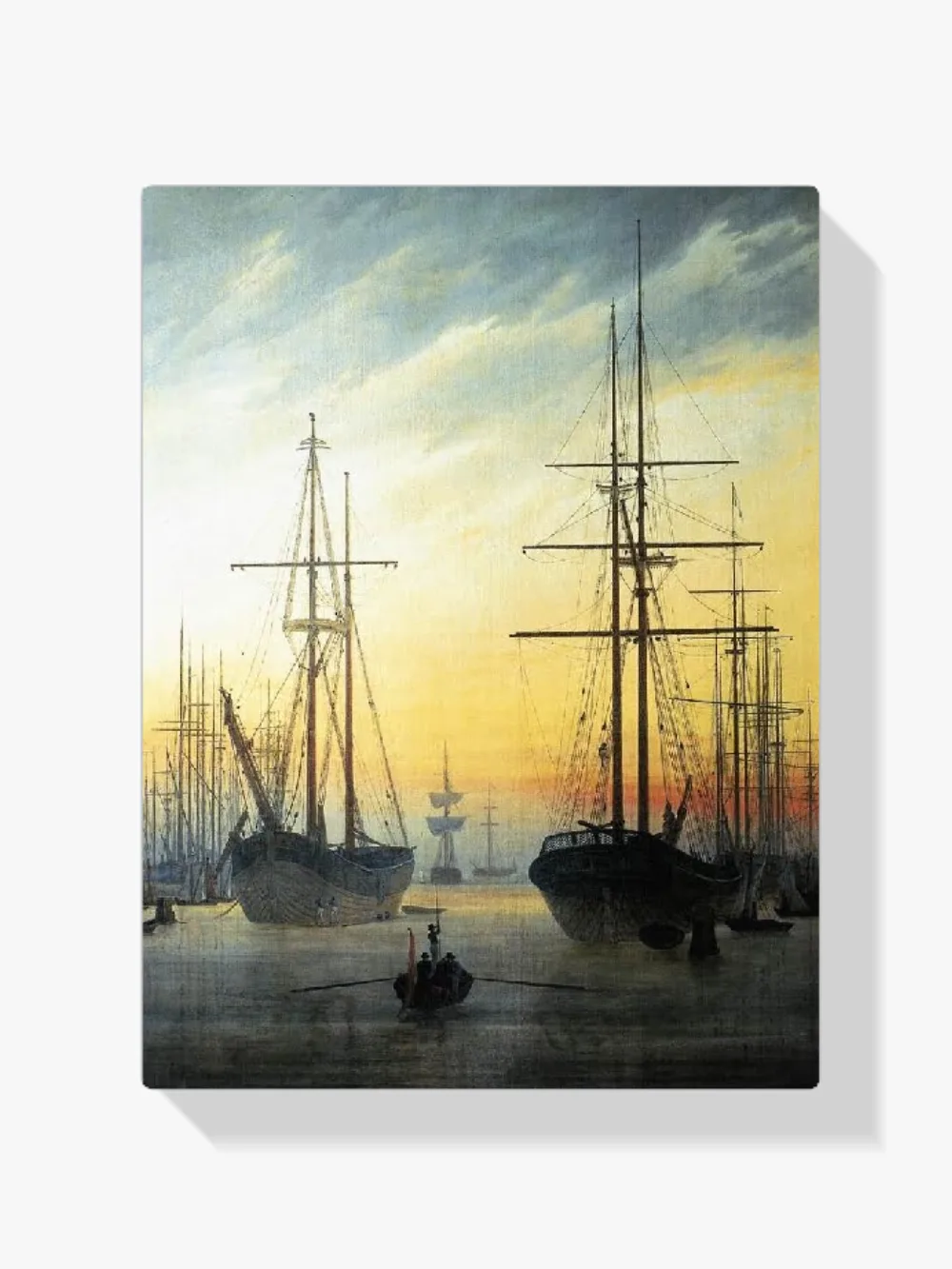 Pintar por números Vista de un puerto