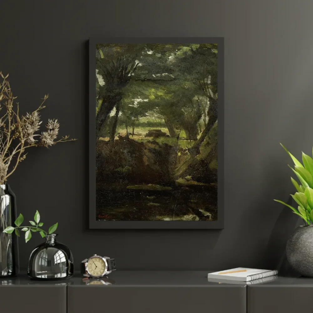 Pintar por números Vista del bosque – foto 3