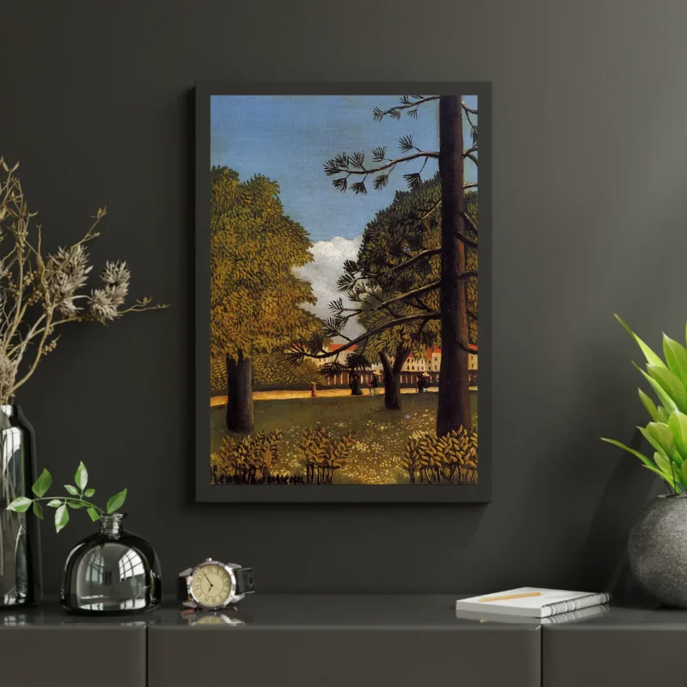 Pintar por números Vista del Parc Montsouris – foto 3