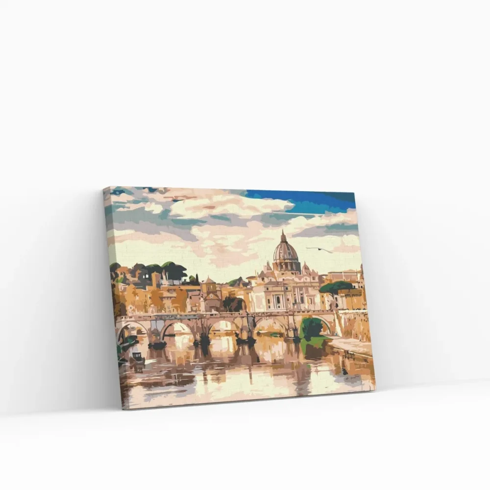 Pintar por números Vista del Vaticano