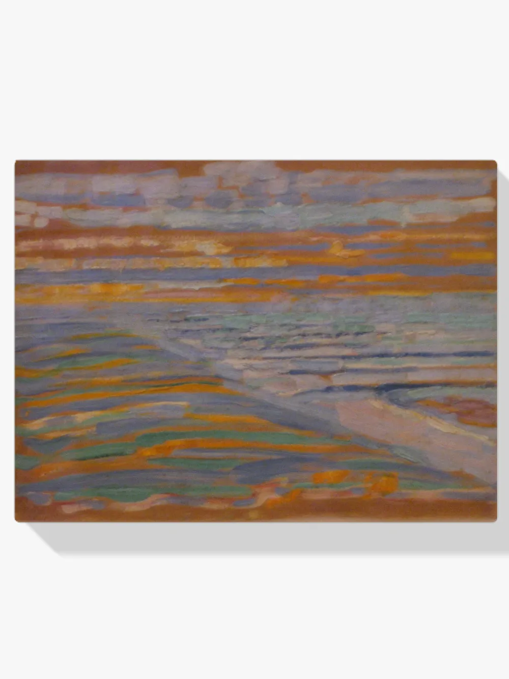 Pintar por números Vista desde las dunas con playa y espigones
