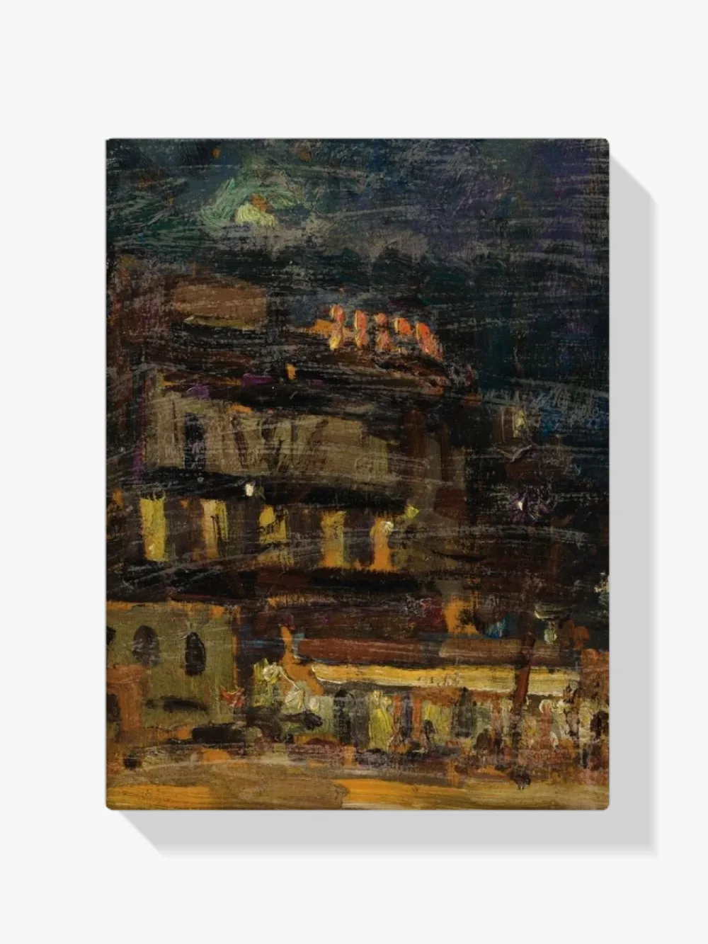 Pintar por números Vista nocturna de París - Konstantin Korovin