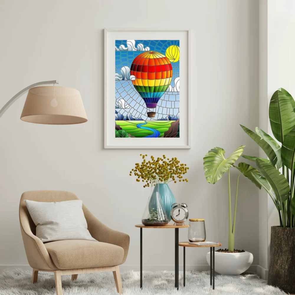 Pintar por números Vuelo en globo – foto 5