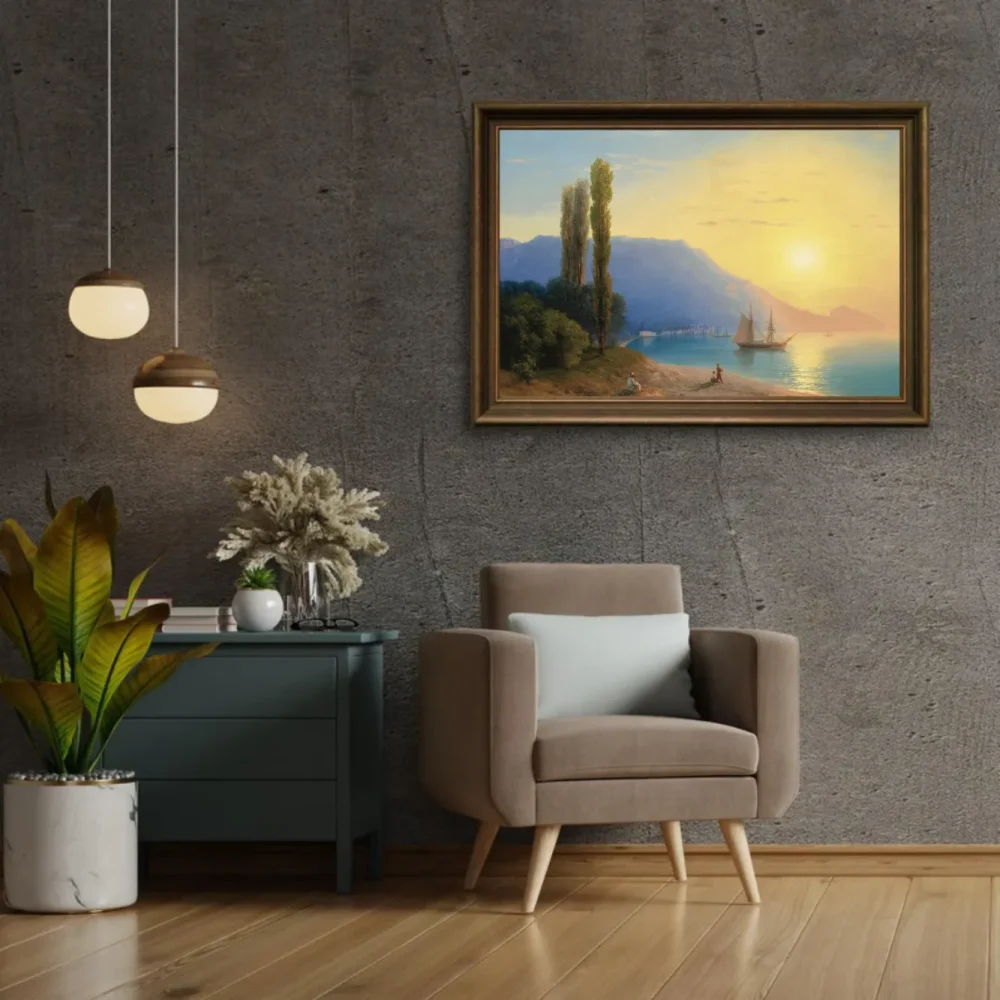 Pintar por números Yalta al atardecer – foto 2
