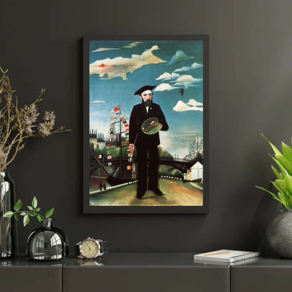 Pintar por números Yo mismo, retrato-paisaje – foto 3