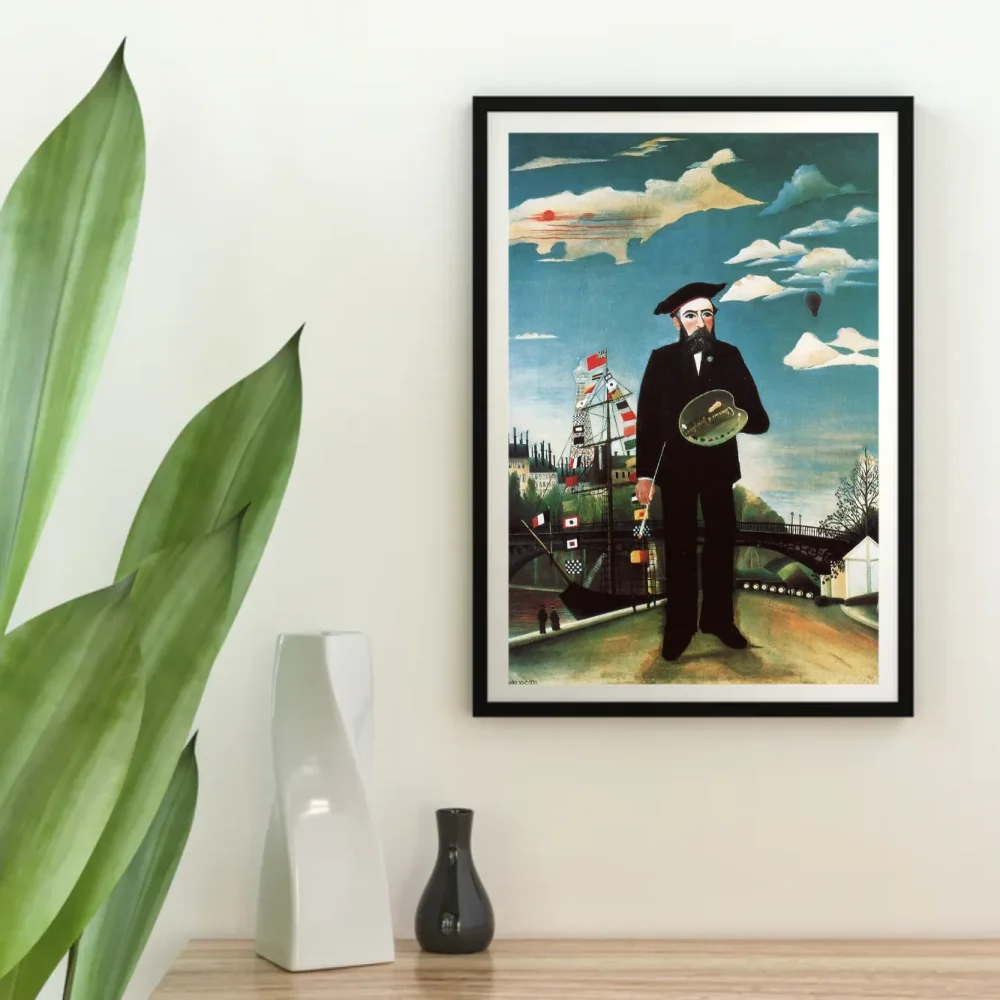 Pintar por números Yo mismo, retrato-paisaje – foto 4