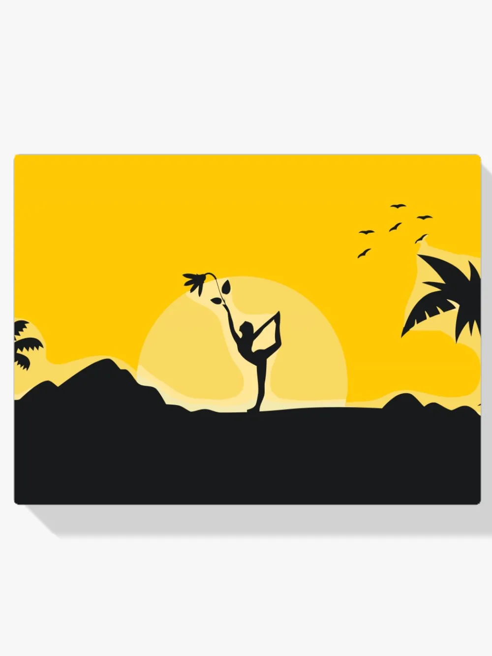 Pintar por números Yoga al amanecer