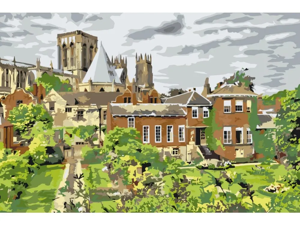 Pintar por números York, Inglaterra – foto 2