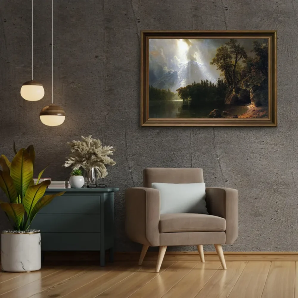 Pintar por números Yosemite - Albert Bierstadt – foto 2