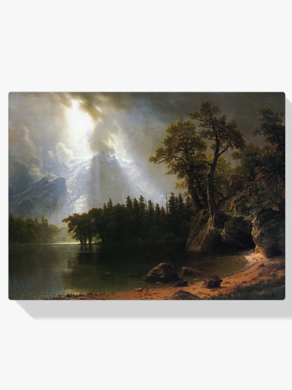 Pintar por números Yosemite - Albert Bierstadt