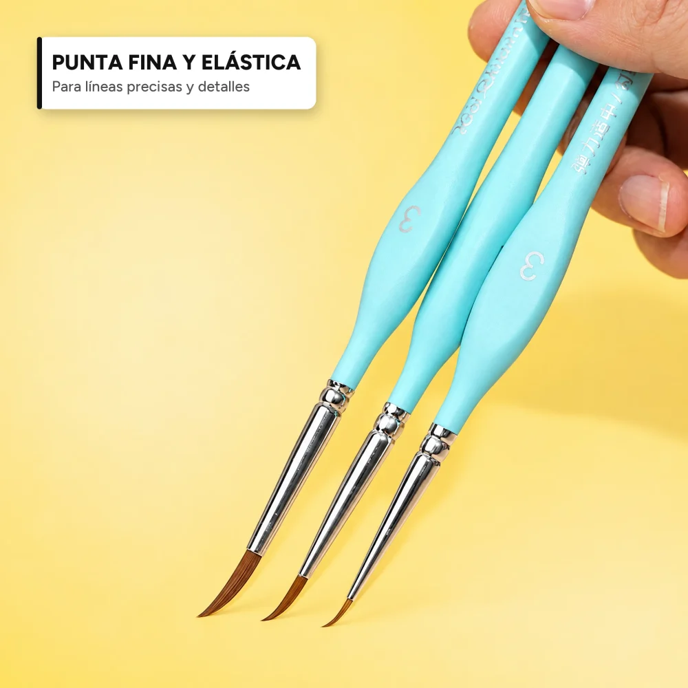 Set de pinceles de detalle